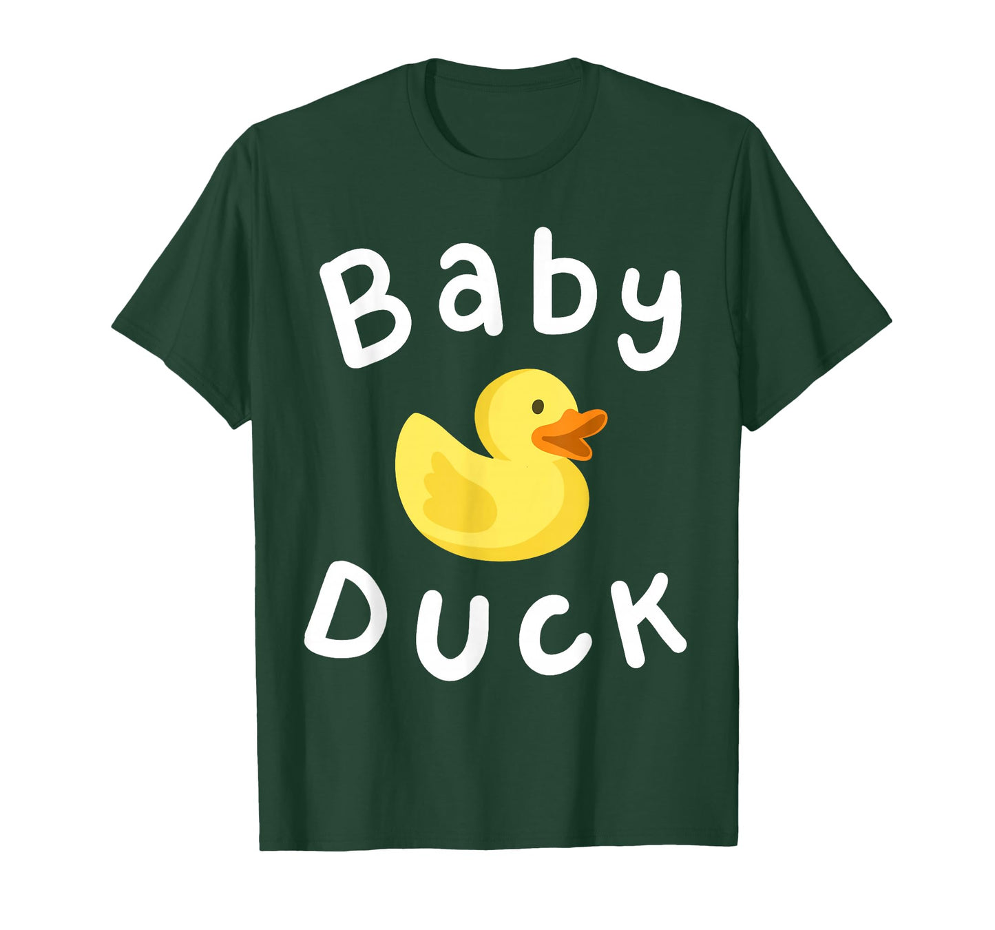 Baby Duck Birthday Rubber Duck Lover Family Matching Toddler T-Shirt