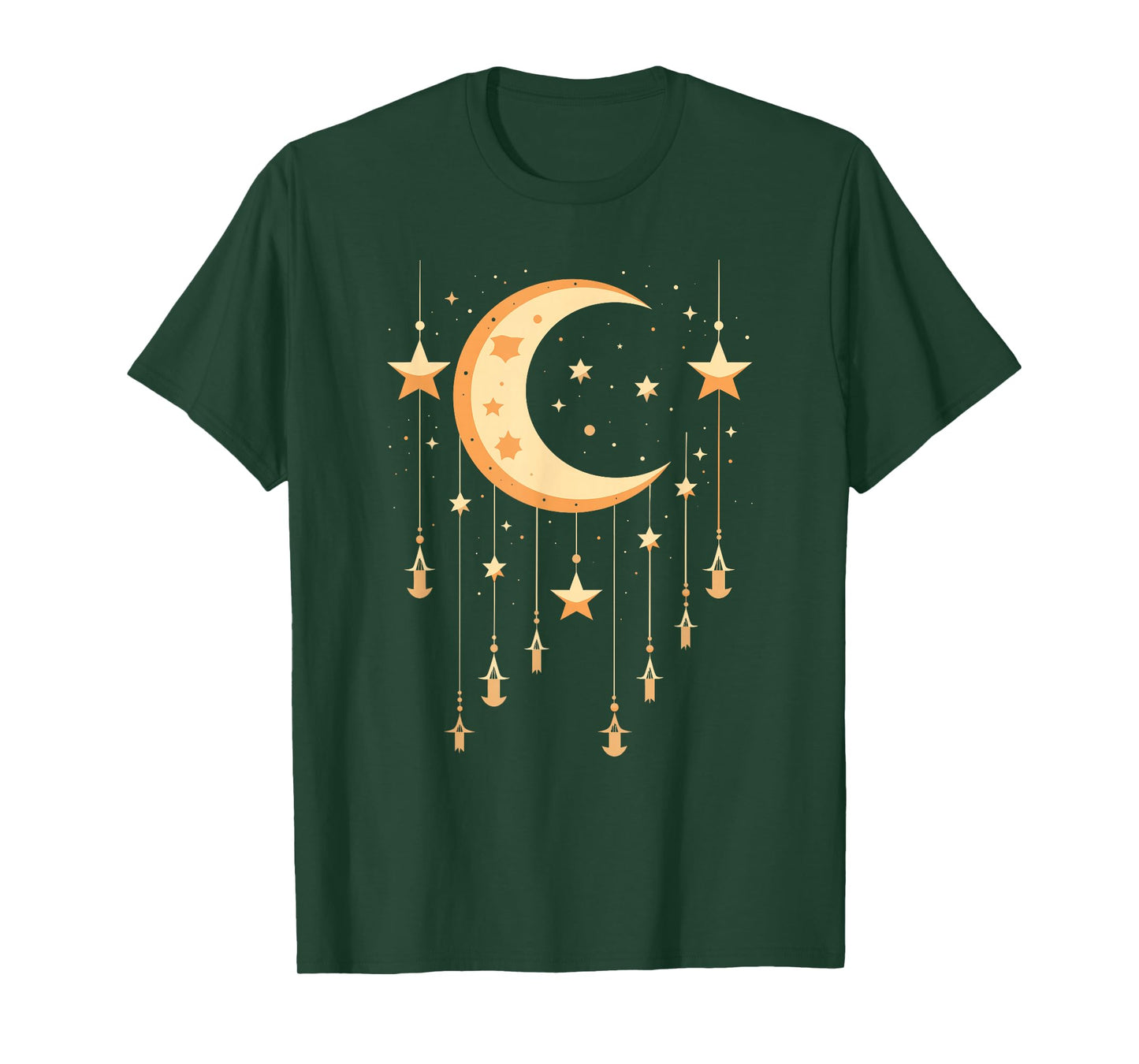 Galaxy Night Sky Moon Lunar Stars Love T-Shirt