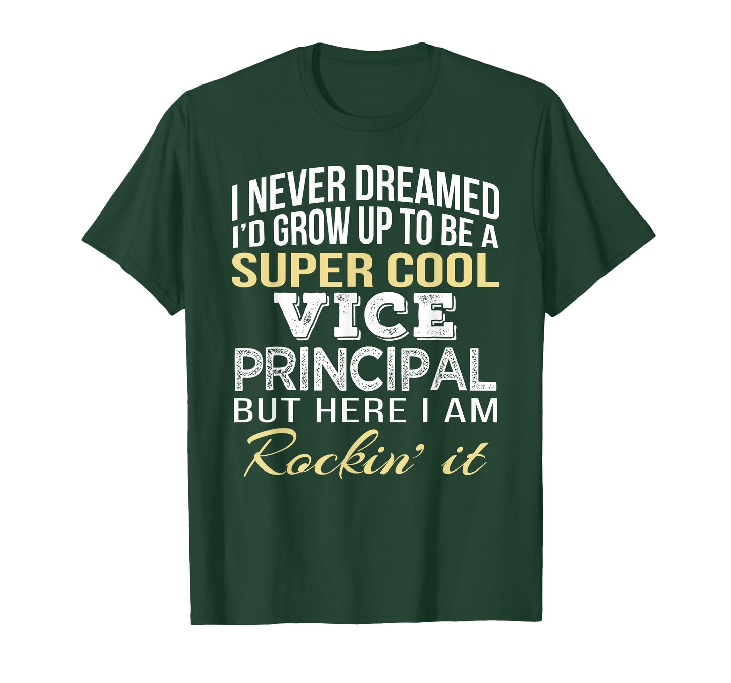 Vice Principal T Shirt Funny Gift Tee T-Shirt