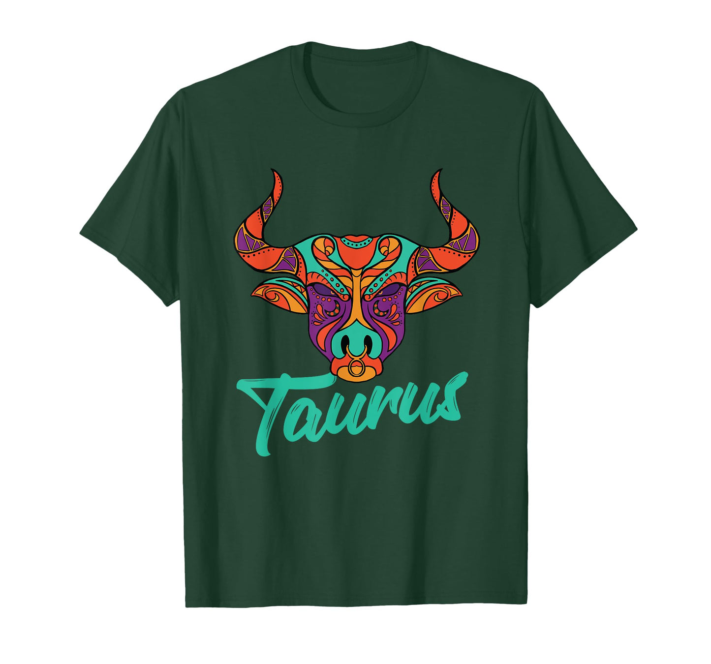Taurus Zodiac Sign Astrology Astrologer Horoscope T-Shirt Small