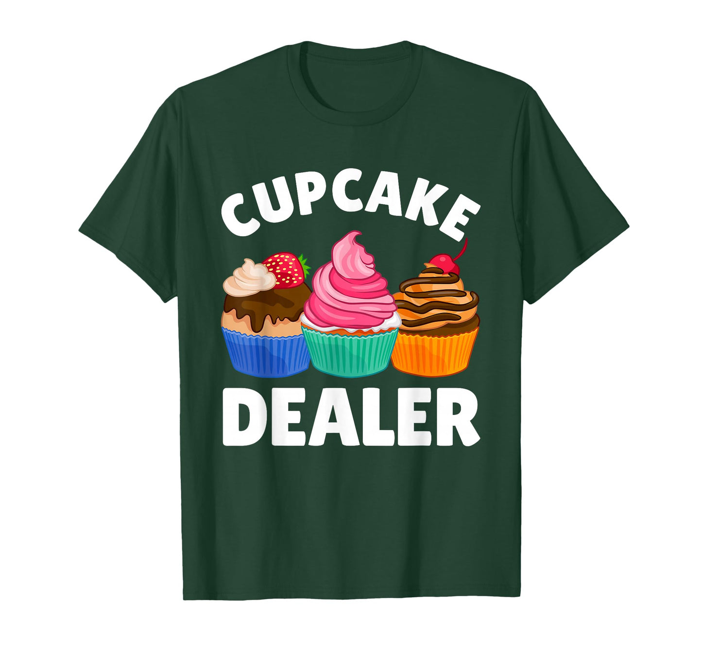 Cool Cupcake Costume for Men Women Baking Cupcake Lover T-Shirt