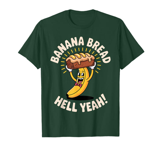 Banana Bread Art for Men Women Kid Baking Banana Bread Lover T-Shirt