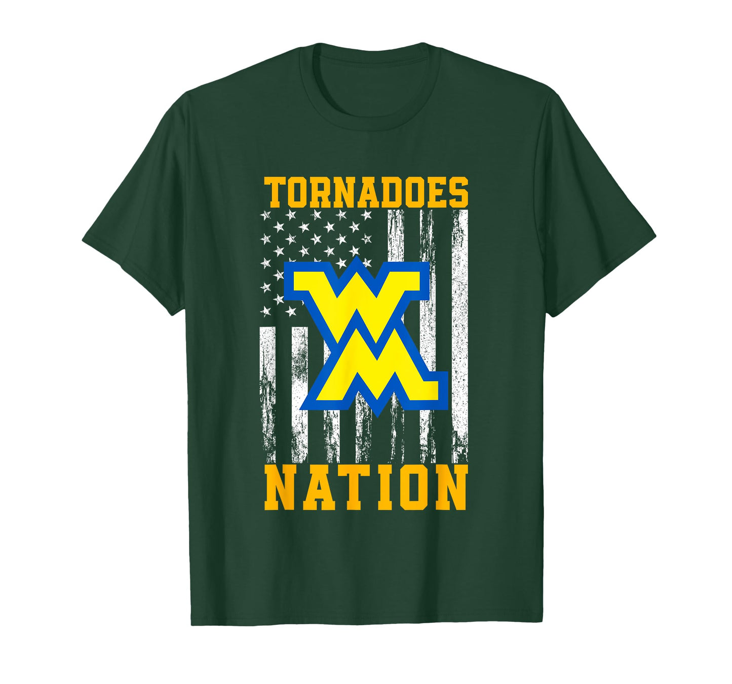 West Muskingum Tornadoes Logo Nation HS T-Shirt