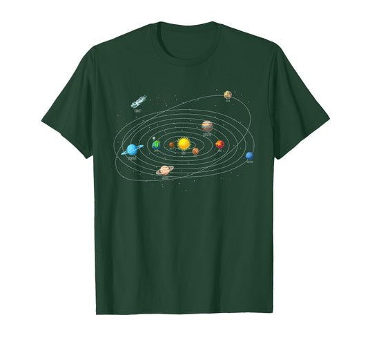 Astronomy Solar System Planets Universe T-Shirt