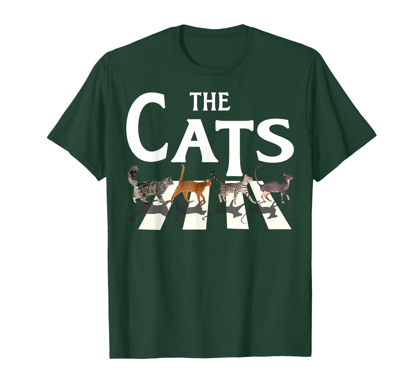 Cat Rock Music Funny Cat Lover Gifts for Men, Women, Kids T-Shirt