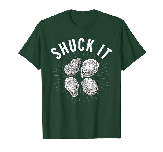 Cool Oyster Art For Men Women Oyster Shucker Shuck Shucking T-Shirt