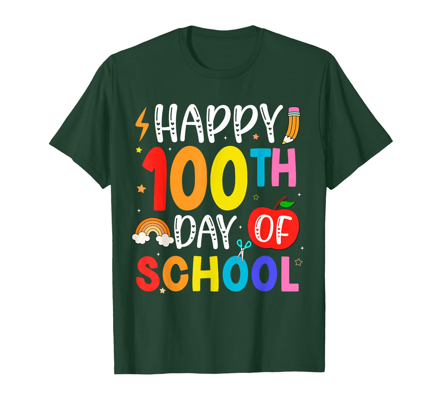 100th Day of School Teachers Students 100 Days of School T-Shirt