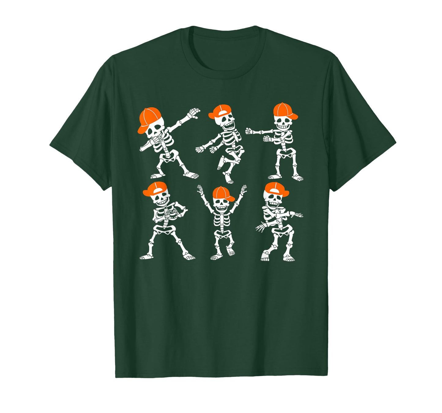 Halloween Shirt Boys Kids Toddler Dancing Skeleton Cap Funny T-Shirt