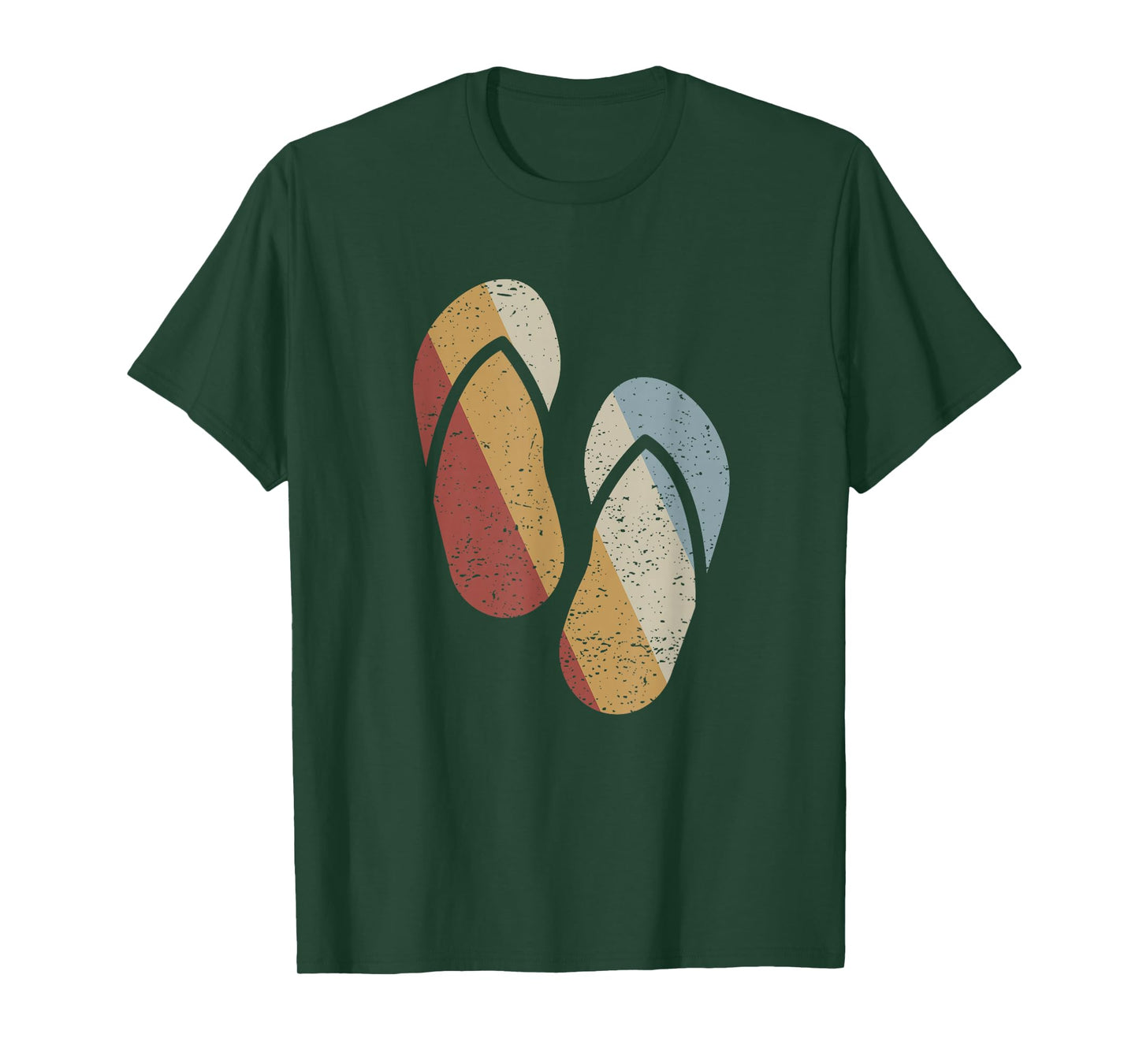 Flip Flops Retro Style Vintage T-Shirt
