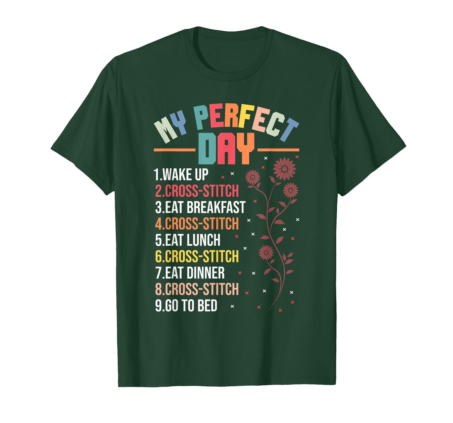 Cross Stitch T-Shirt