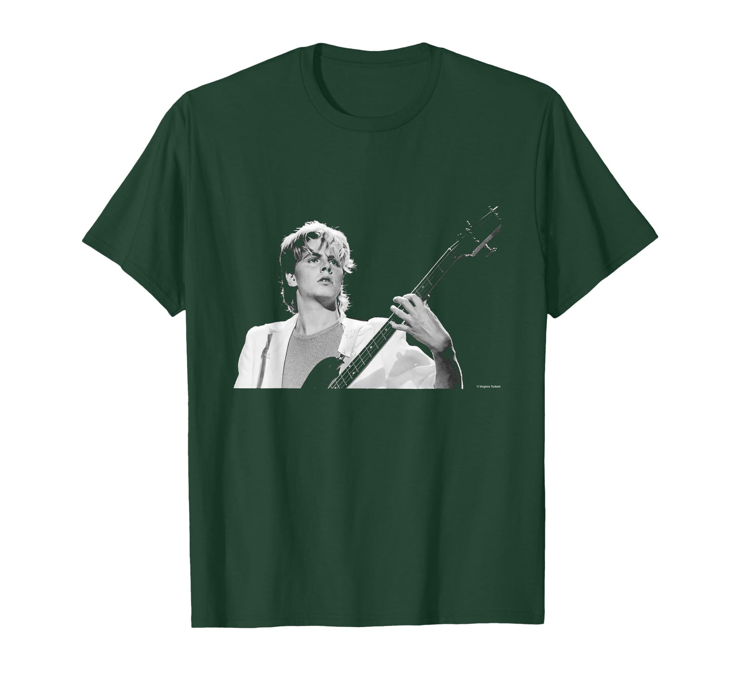 John Taylor Duran Duran Bassist Virginia Turbett T-Shirt
