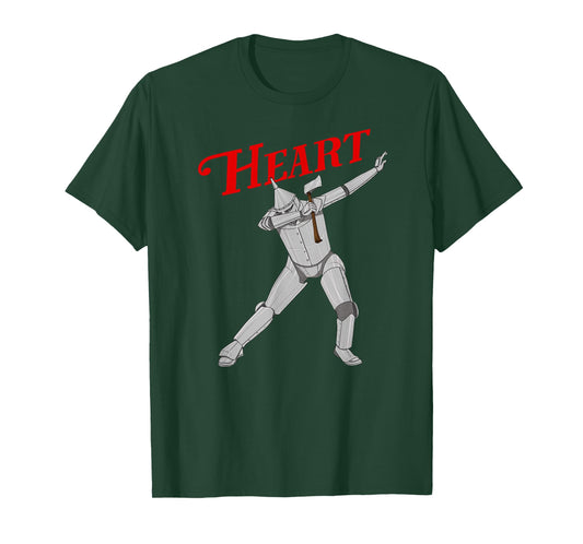 Gotta Have Heart Land of OZ Dabbing Wizard of OZ Tin Man T-Shirt Small