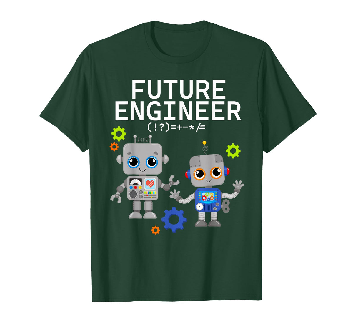 Future Engineer Costume Robot Robotics Adults & Kids T-Shirt