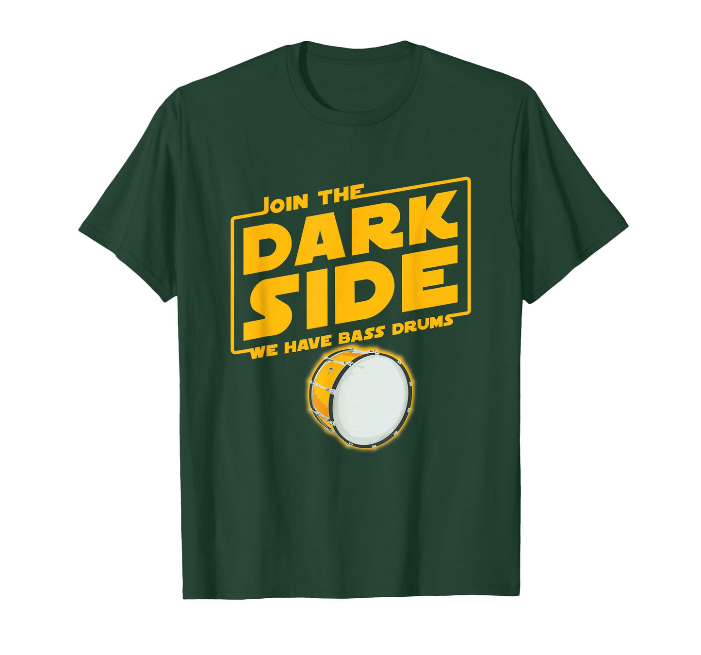 Join The Dark Side Bass Drum Player T-shirt T-Shirt
