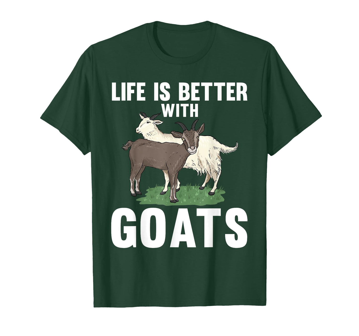 Cool Goats For Men Women Goat Whisperer Nubian Animal Farmer T-Shirt