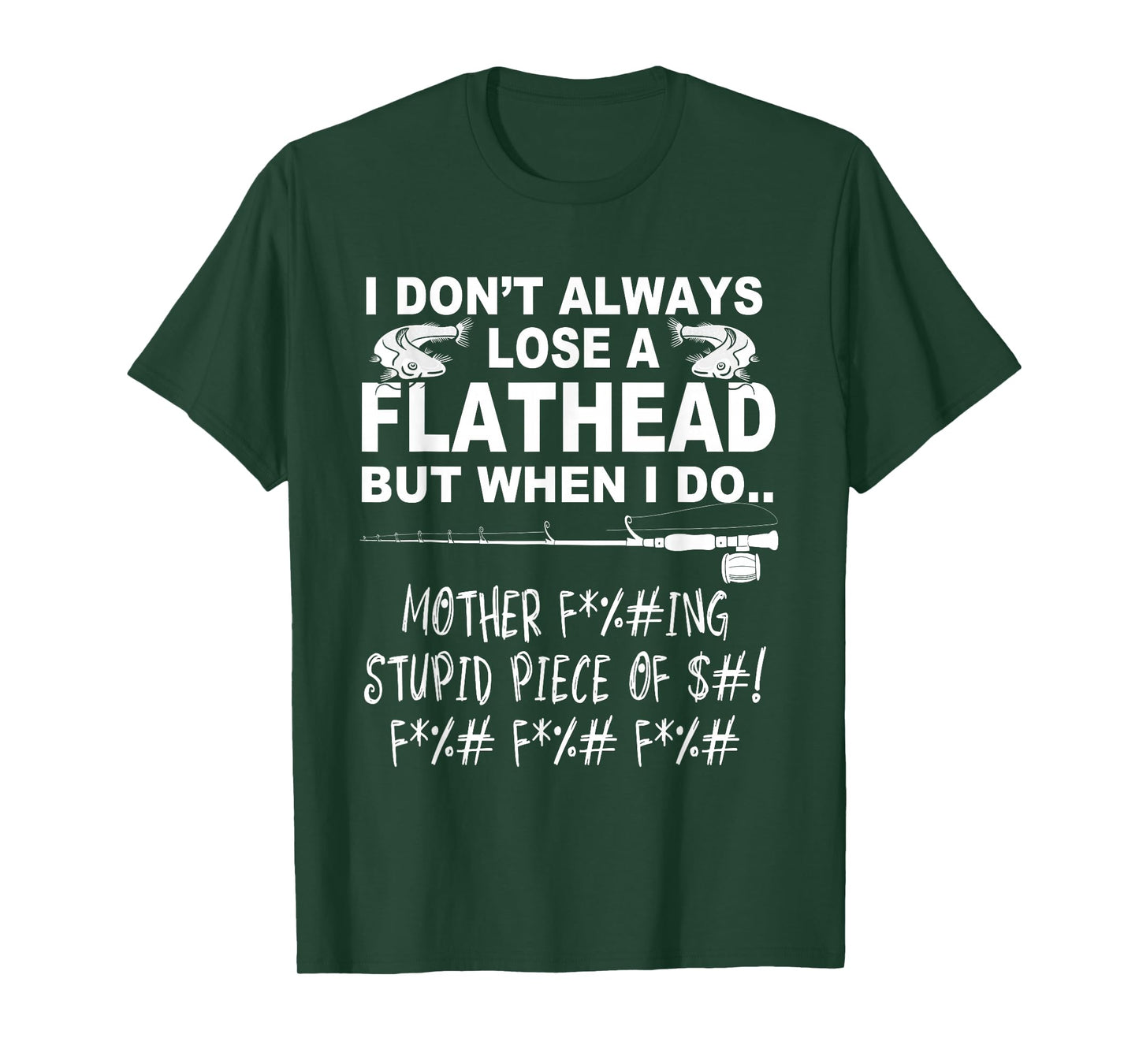 Flathead Catfish cat fishing T-Shirt