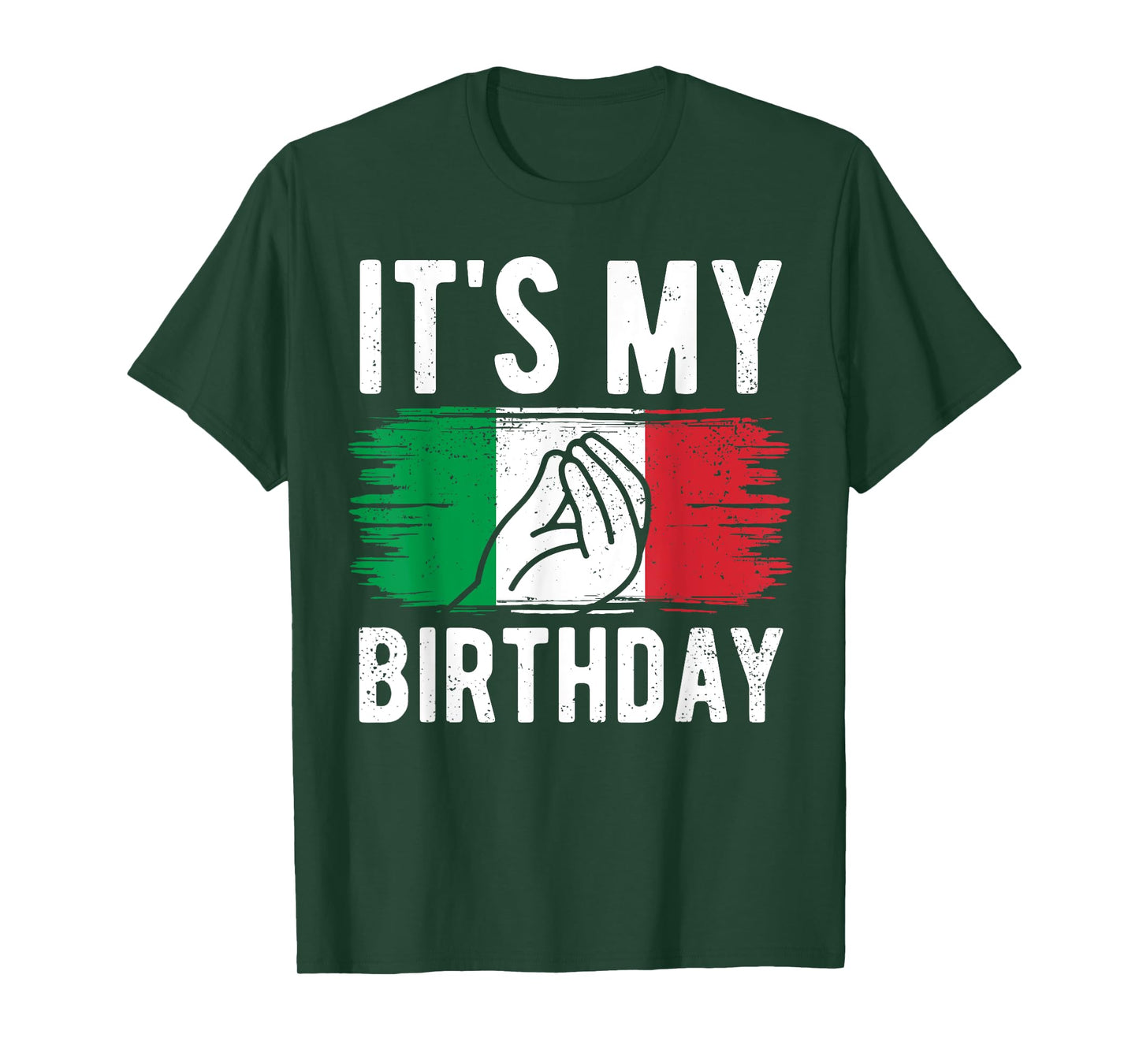 It's My Birthday Party Italia Italy Funny Italian Birthday T-Shirt