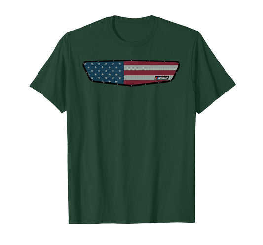 Nascar American Flag Grille T-Shirt