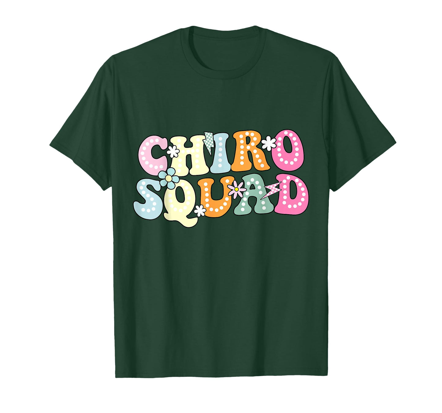 Chiro Squad Chiropractor Office Groovy Chiropractor T-Shirt