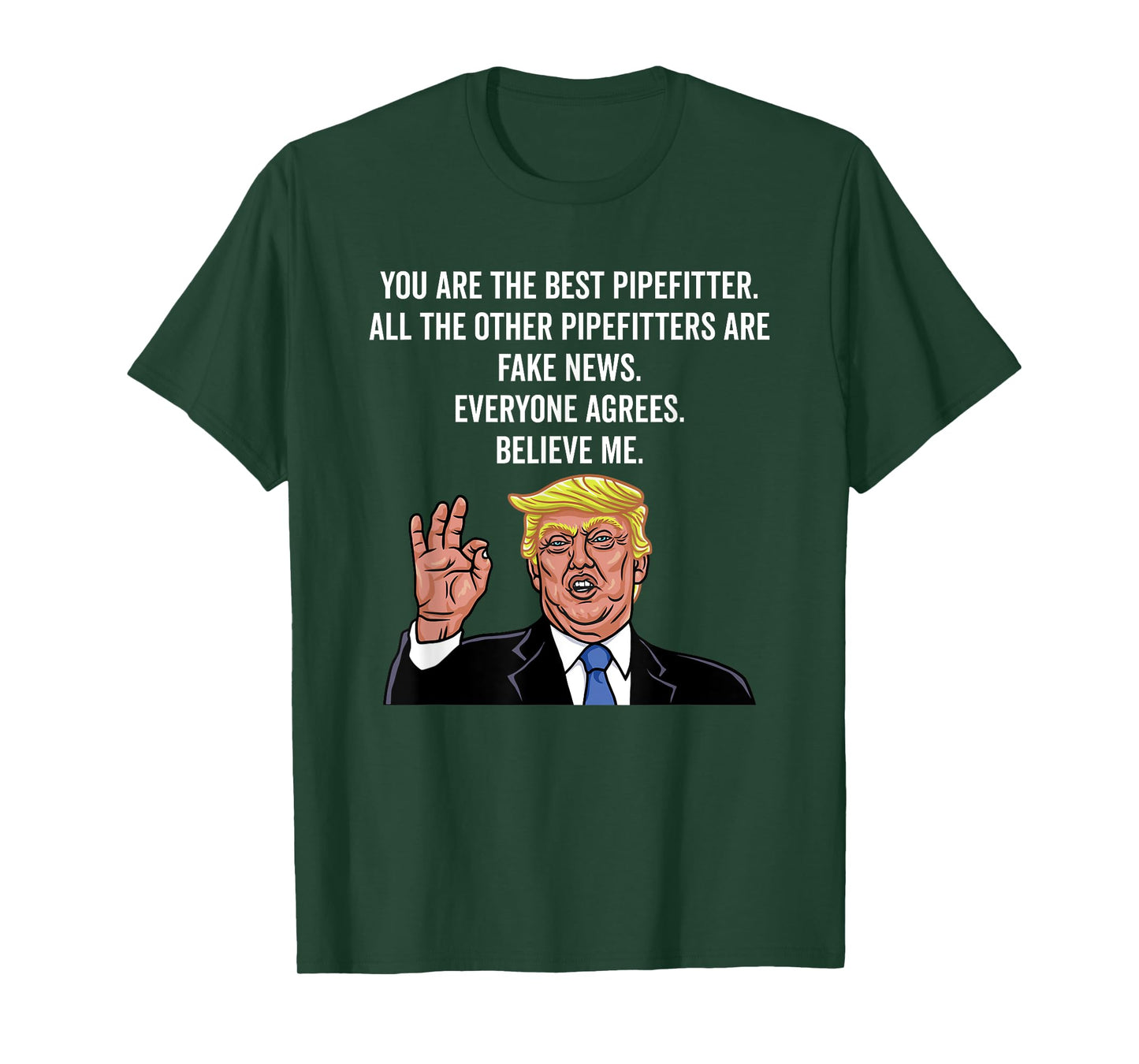 Funny Trump Pipefitter Worker Gifts Shirt T-Shirt
