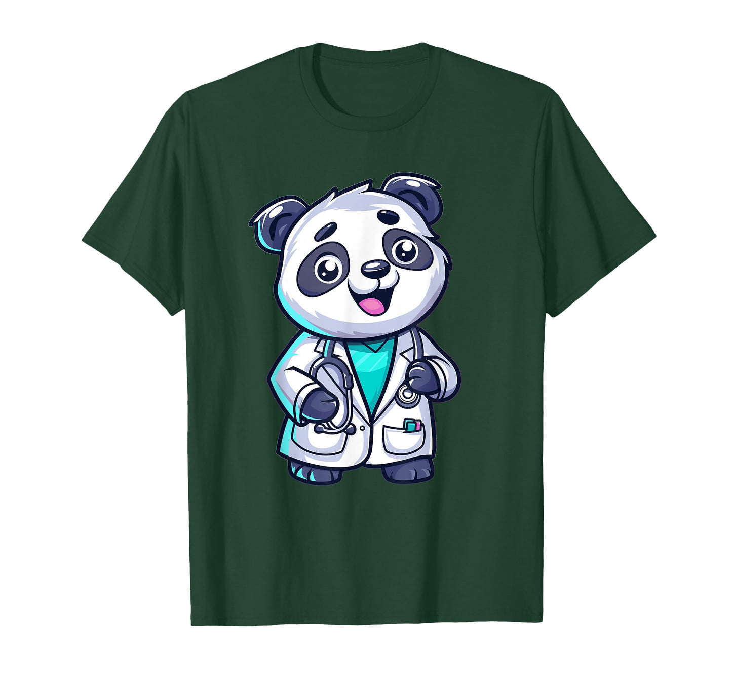 Cute Doctor Panda T-Shirt