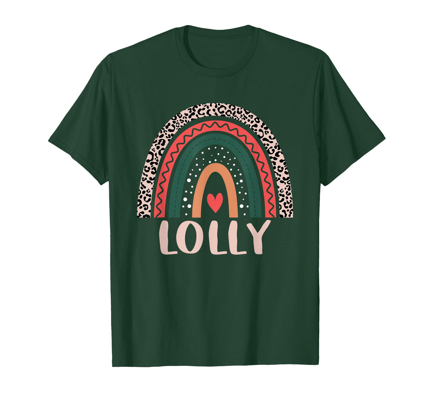 Lolly Rainbow Grandma Grandmother Women Mothers Day Lolly T-Shirt