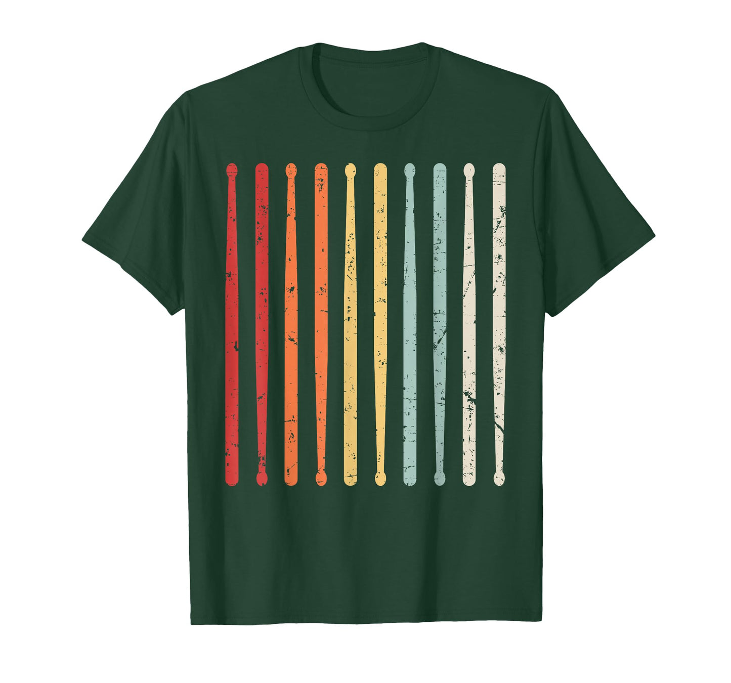 Funny Drum Stick Gift For Drummer Boys Girls Drum Player T-Shirt