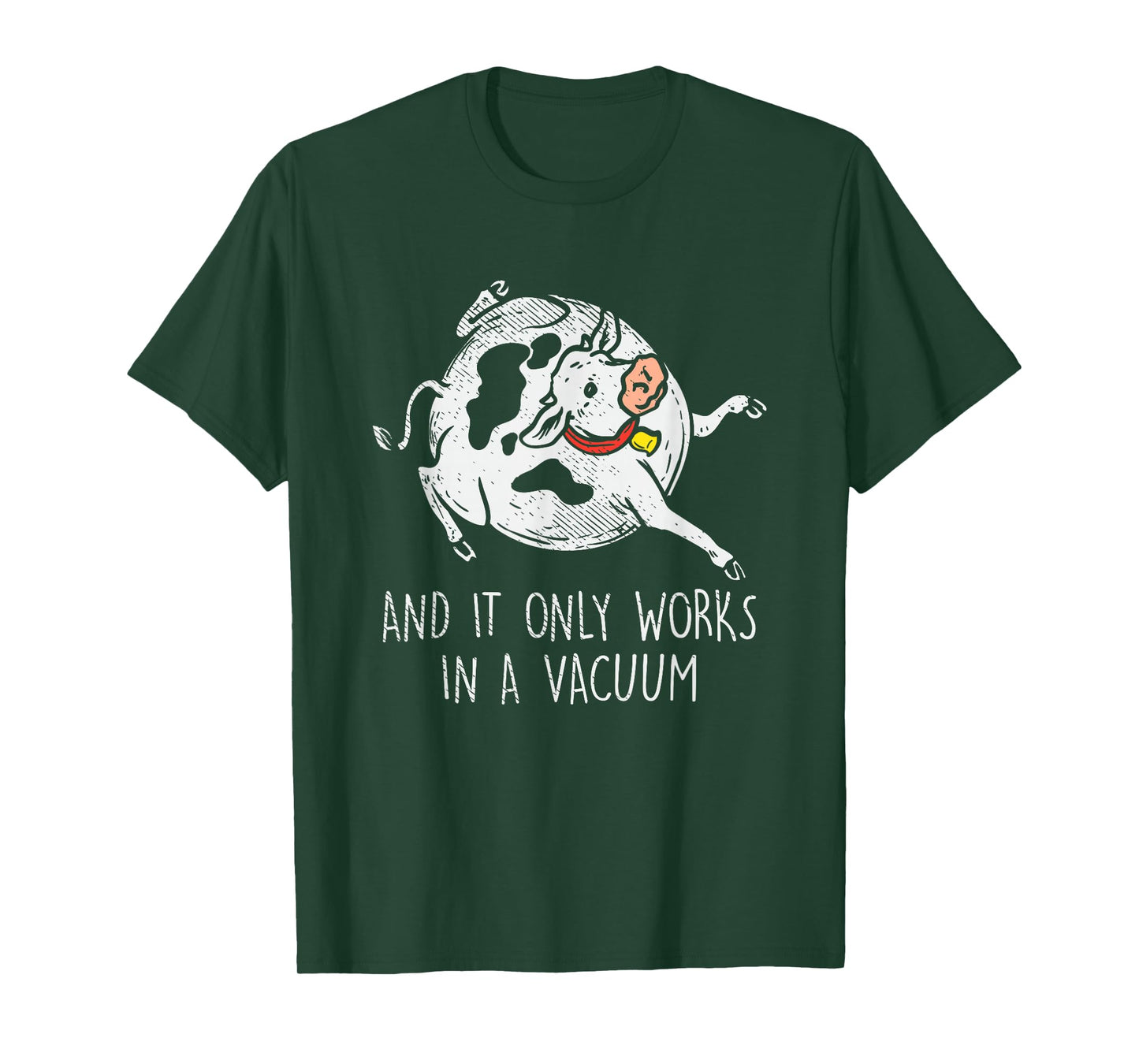 Spherical Cow Theoretical Physicists Science Professor T-Shirt