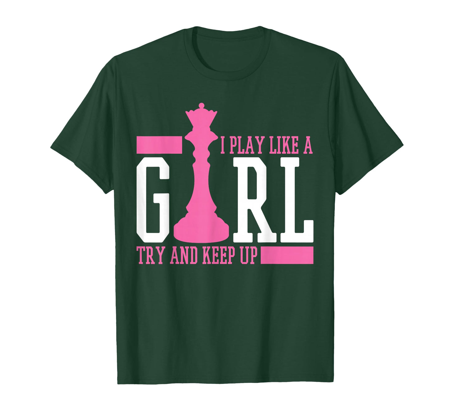 Chess Queen I Play Like A Girl T-Shirt