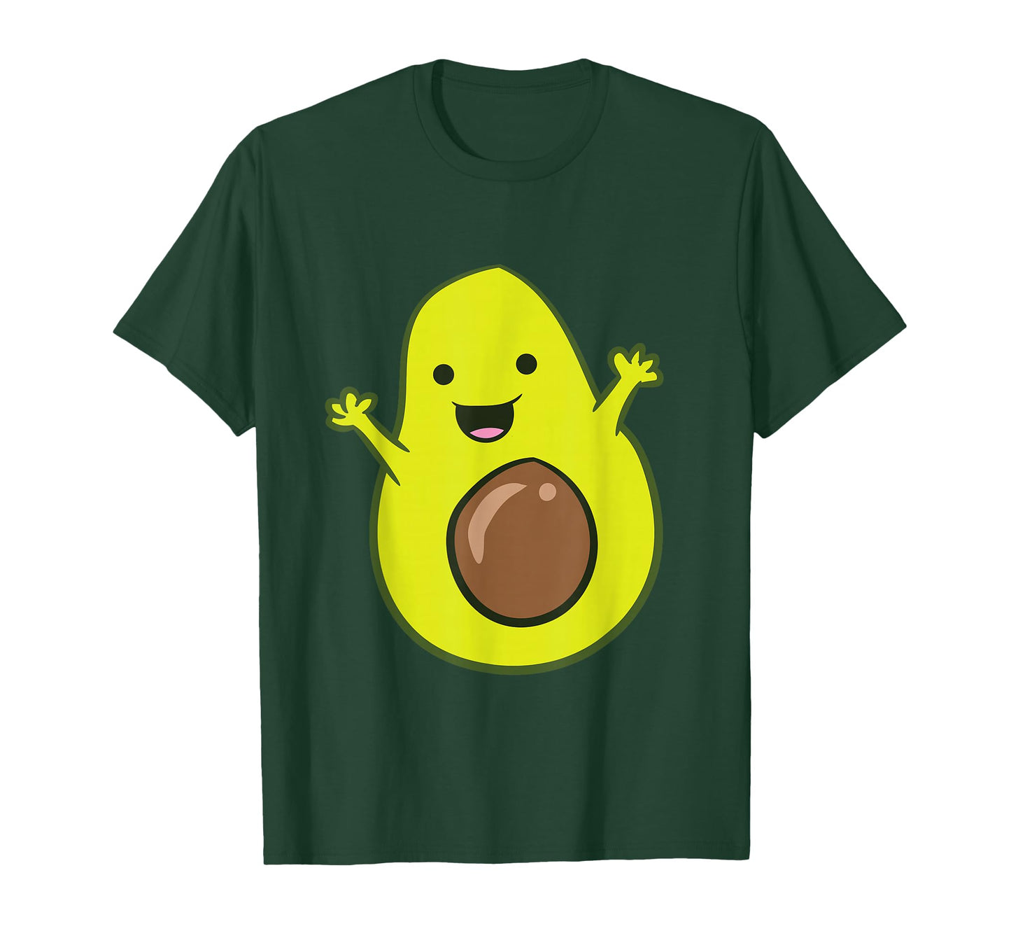 Avocado Costume Funny Avocado Halloween Costume Kids Avocado T-Shirt