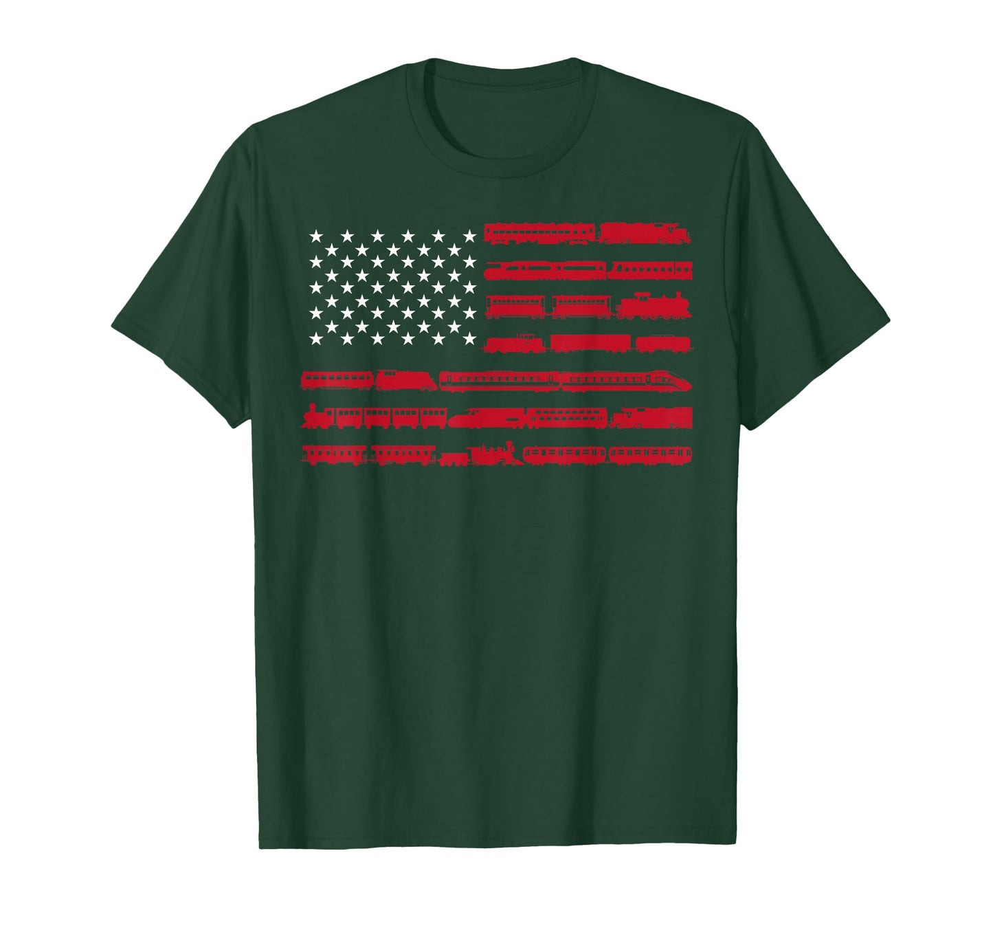 Funny Train Collector Gift Adults Conductor Model Railroad T-Shirt Small