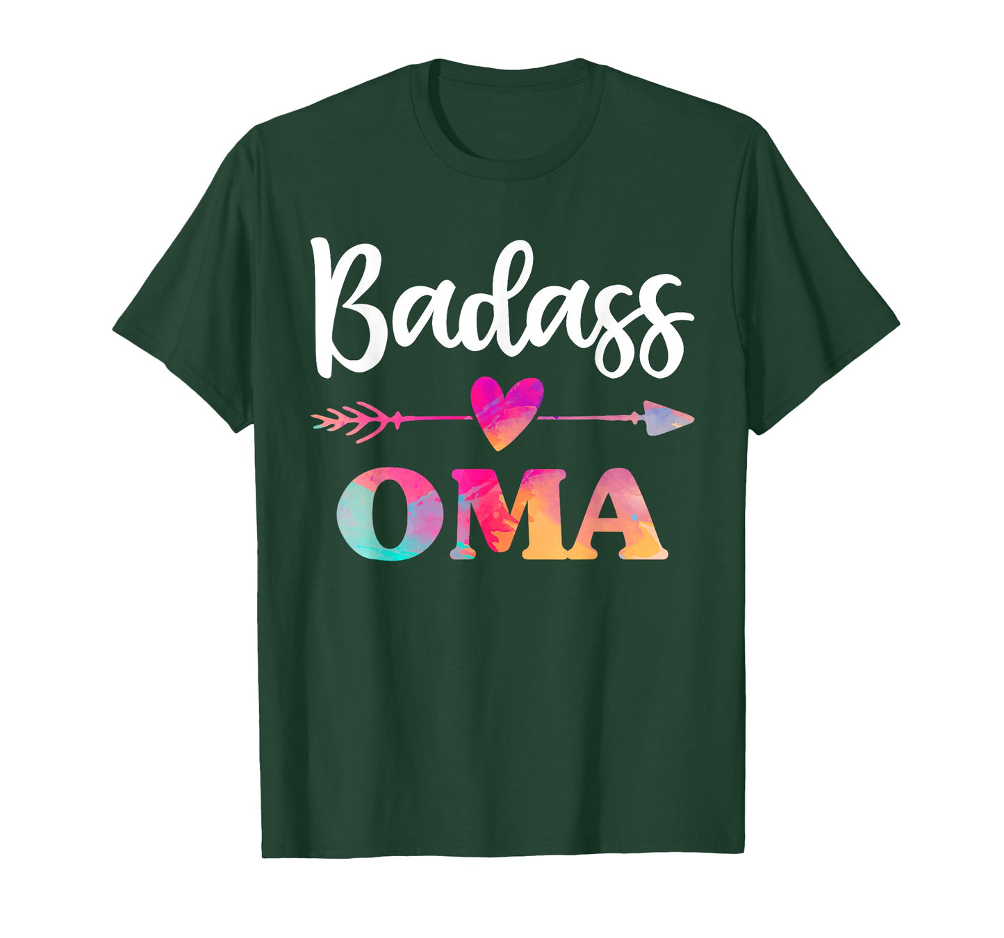 Badass Oma Strong Grandma Shirt, Mothers Day For Women T-Shirt