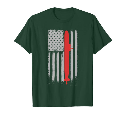Submarine USA Flag - Shirt Gift For Submariner T-Shirt