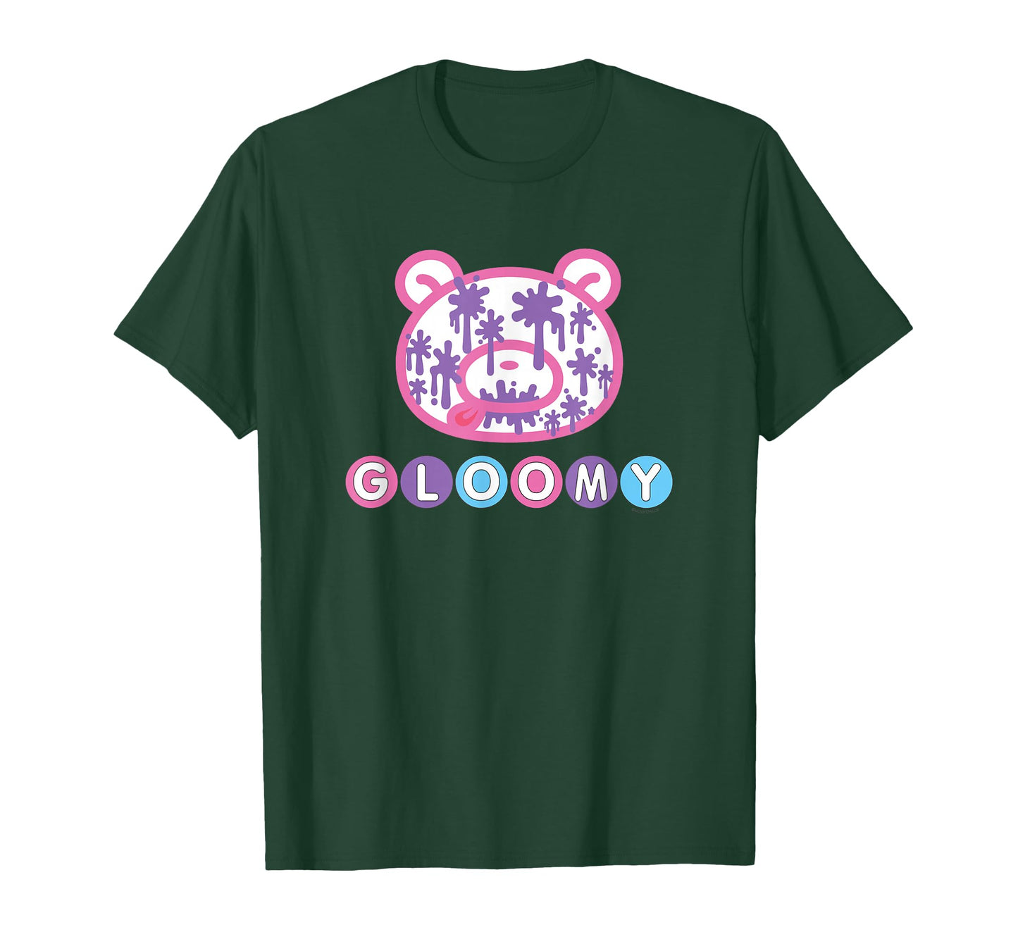 Gloomy Bear The Naughty Grizzly Gloomy Pastel Art T-Shirt