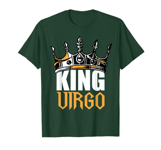 Virgo Birthday Gifts - King Virgo Zodiac T-Shirt T-Shirt