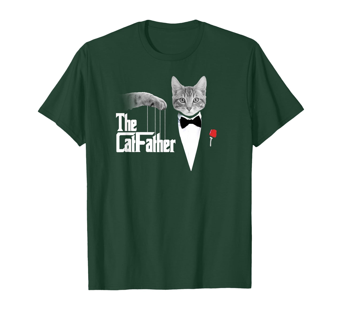The CatFather Funny Parody T-shirt T-Shirt