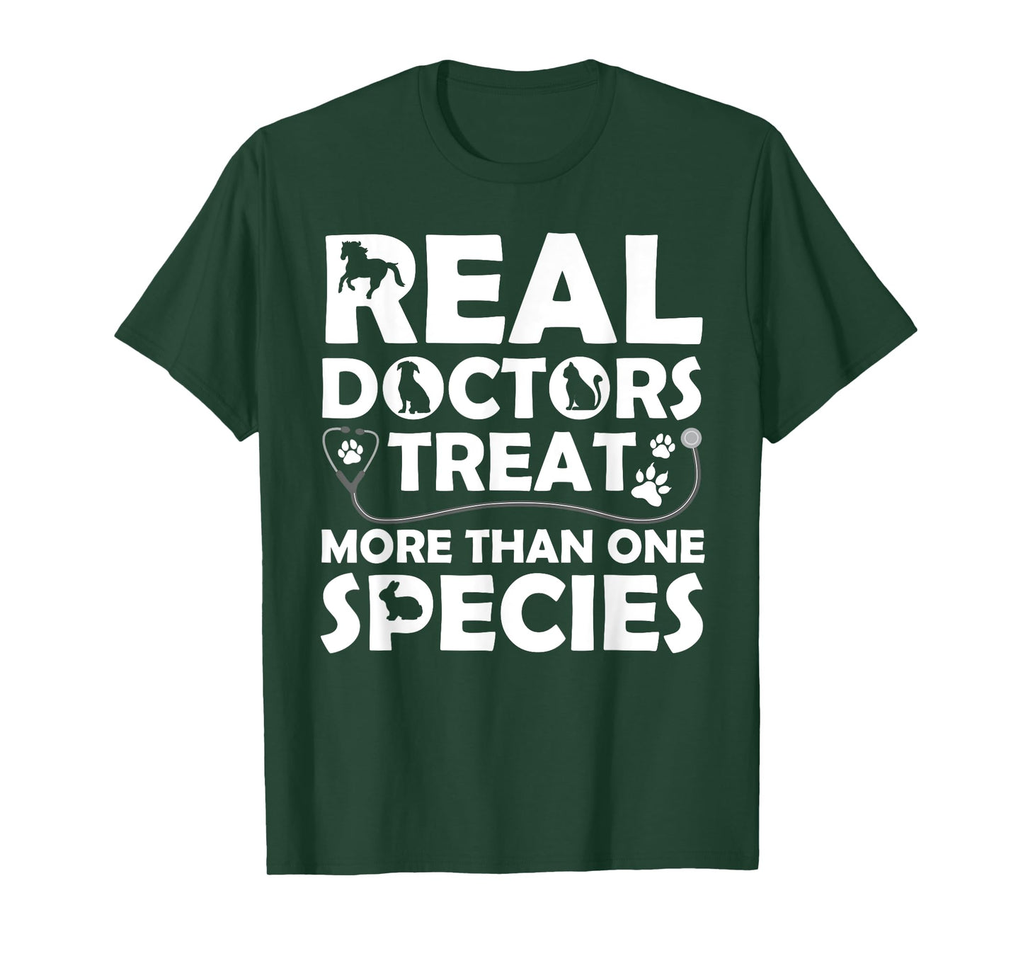 Cool Veterinarian Design For Men Women Veterinary Pet Doctor T-Shirt