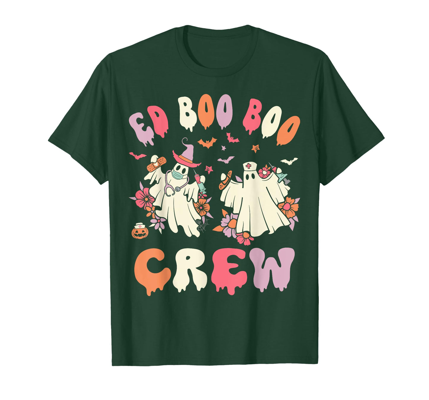 Cute Emergency Department Funny ER Nurse Halloween T-Shirt