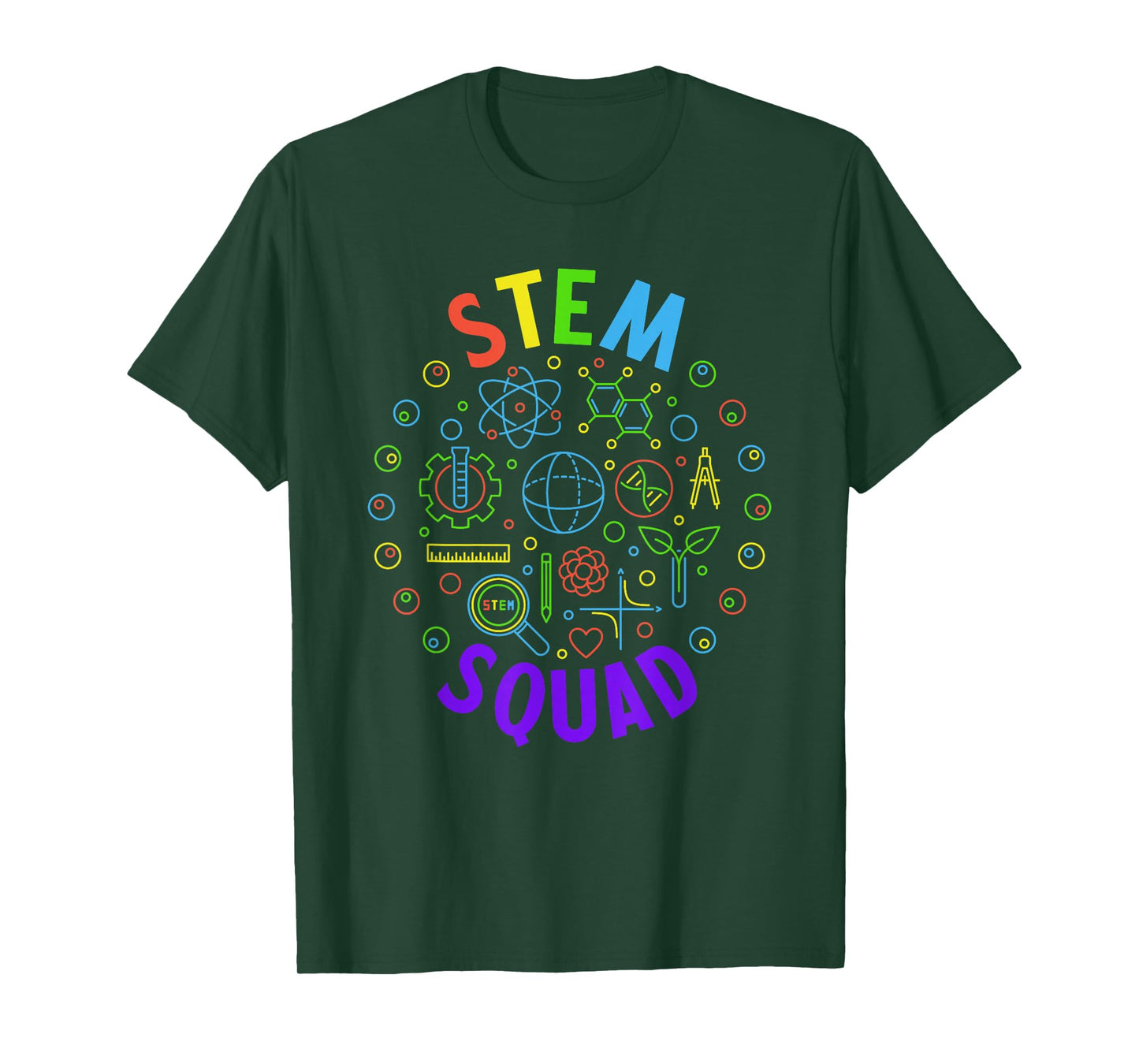 STEM Squad - Science, Technology, Engineering and Math T-Shirt