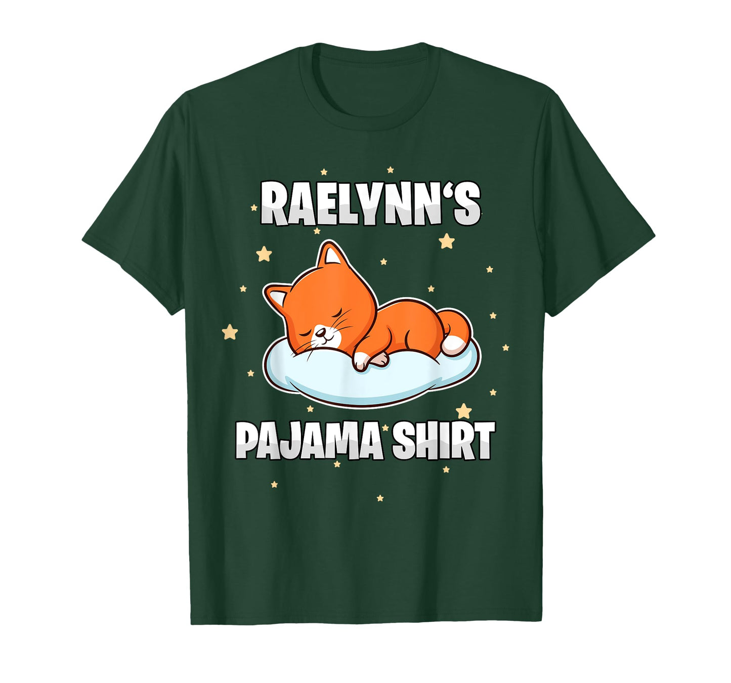 Raelynn's Pajama Shirt - Personalized Sleeping T-Shirt
