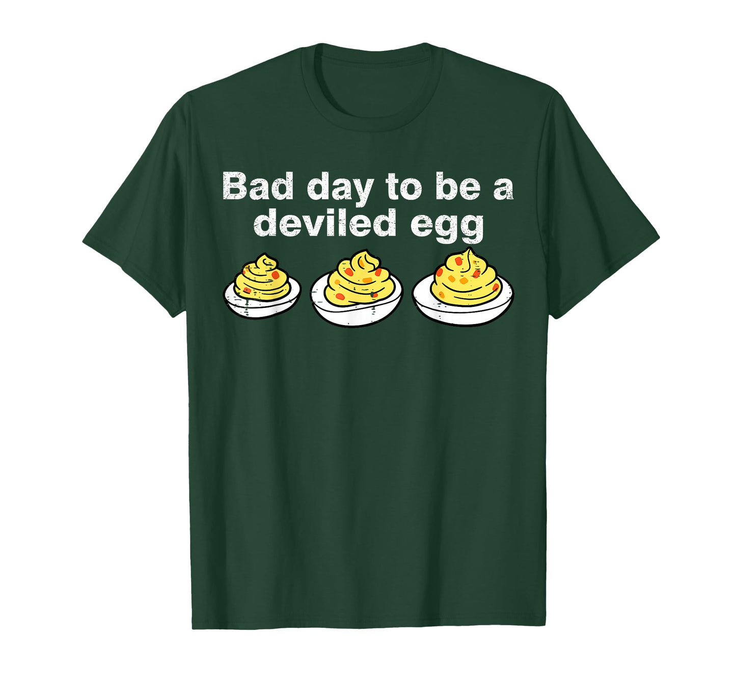 Bad Day to Be A Deviled Egg Funny Thanksgiving Holiday T-Shirt
