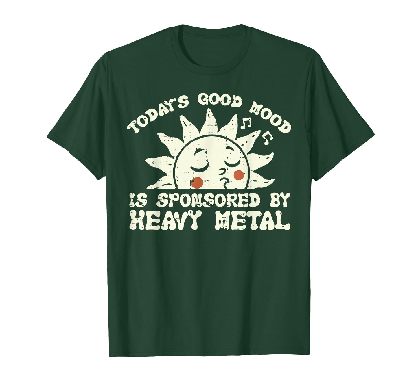Rocker Good Mood Sponsored Heavy Metal Music Men Boys Kids T-Shirt