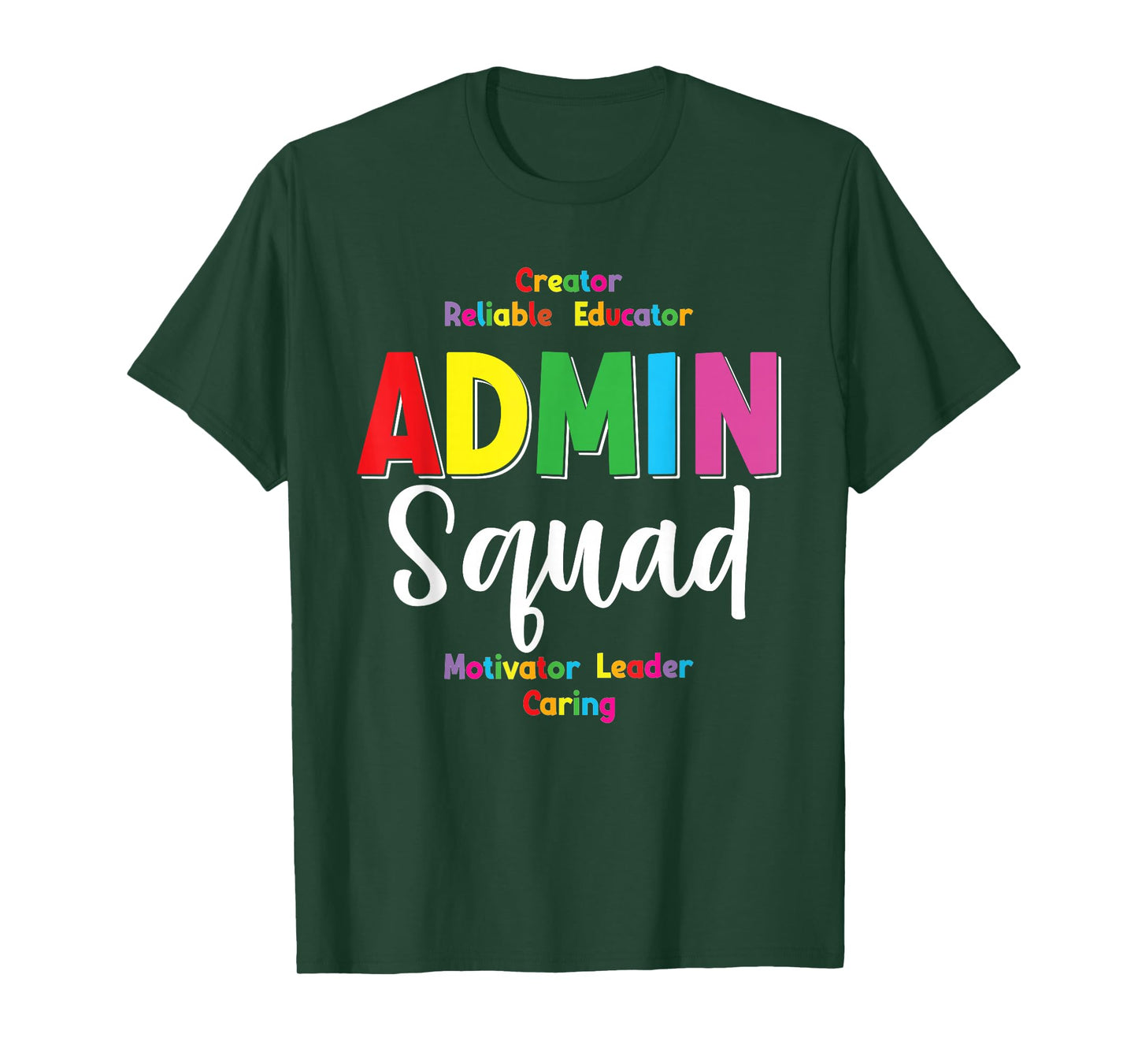 Admin Squad School Admin Assistant Principal Administrator T-Shirt