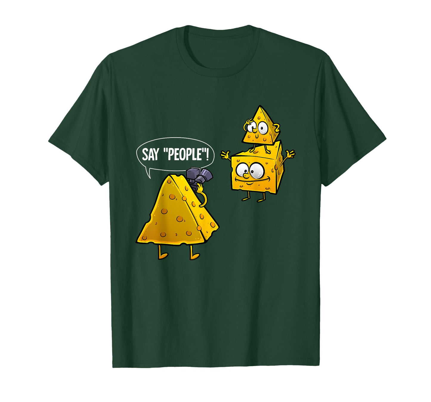 Cool Photography Gift Men Women Cheese Photographer Lovers T-Shirt Small