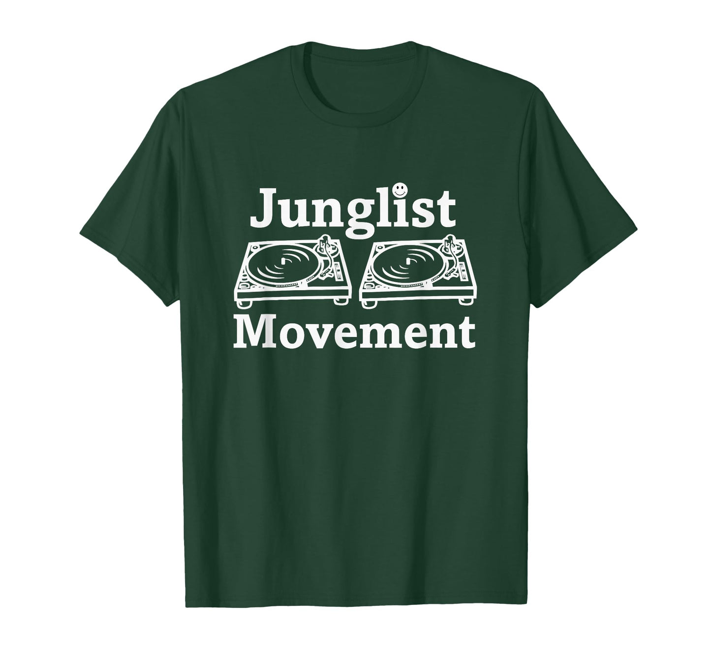 Junglist Movement Jungle Drum and Bass Music Design T-Shirt