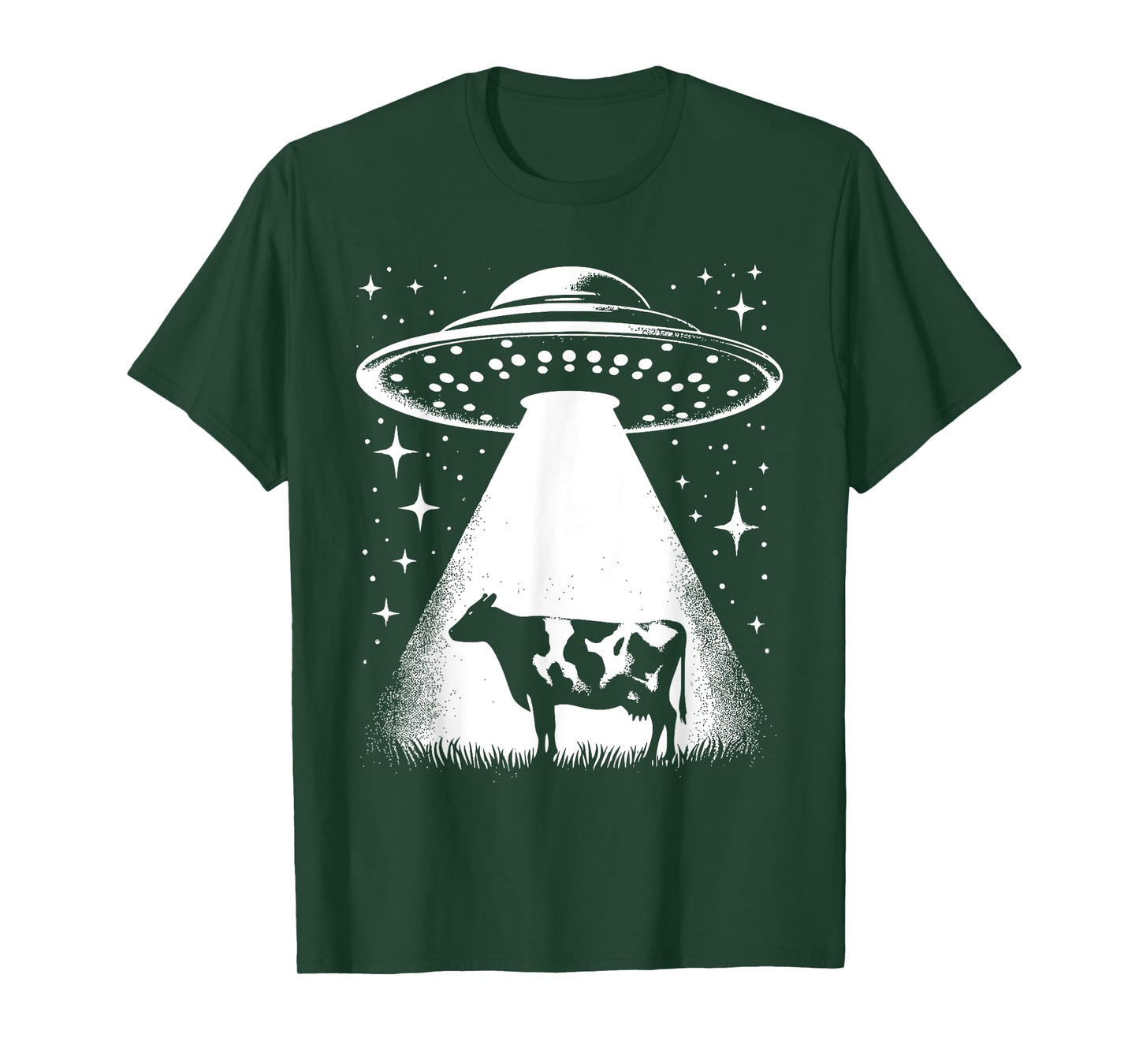 Cow Farmer Breeder - Funny Alien Normande Cattle UFO T-Shirt
