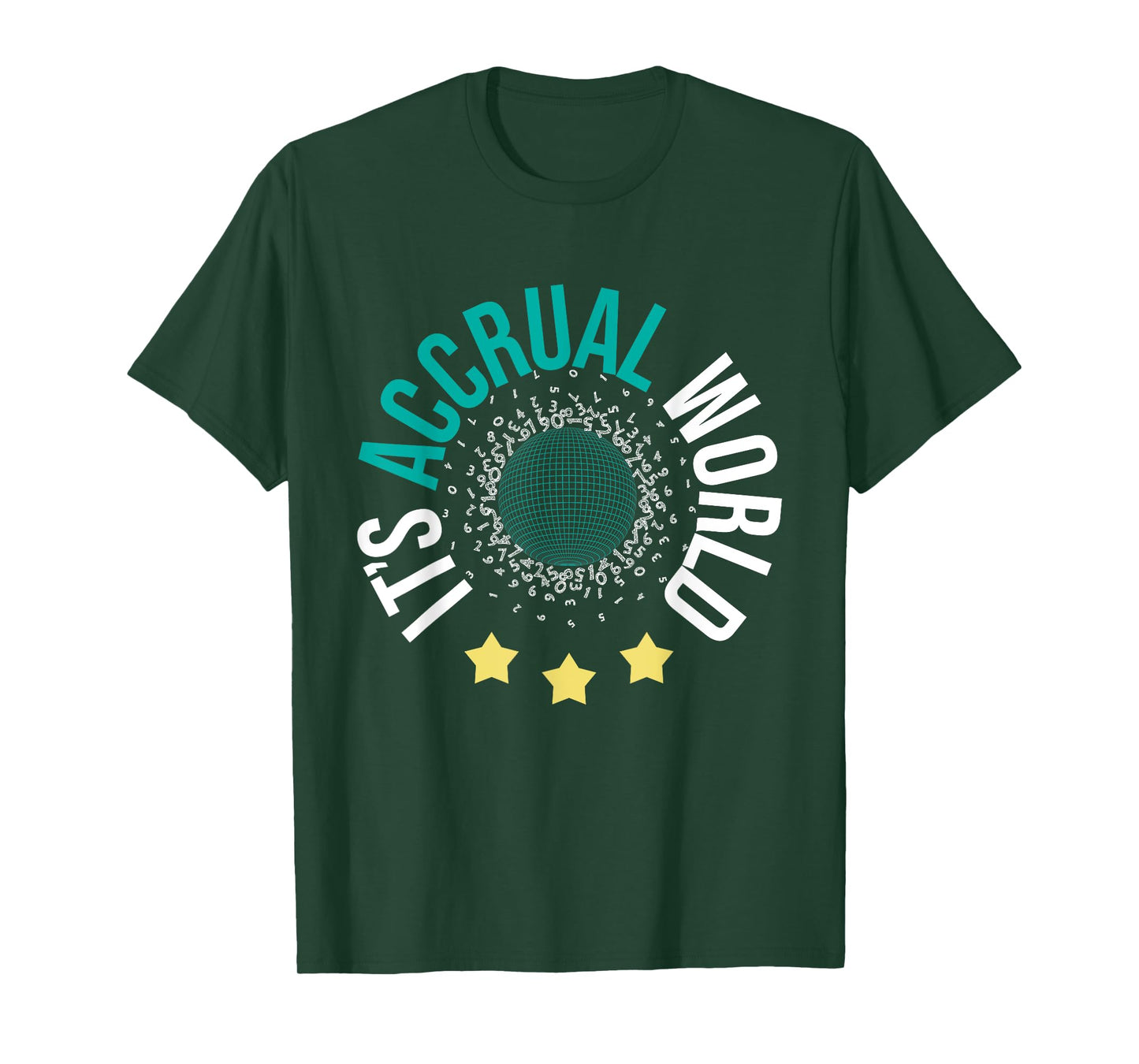 It's Accrual World - Bookkeeping Audit Bookkeeper Auditor T-Shirt