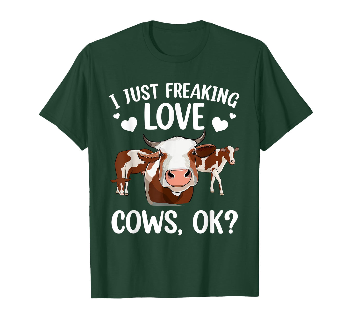 Cool Cows For Men Women Cow Lover Farmer Cattle Farm Animal T-Shirt