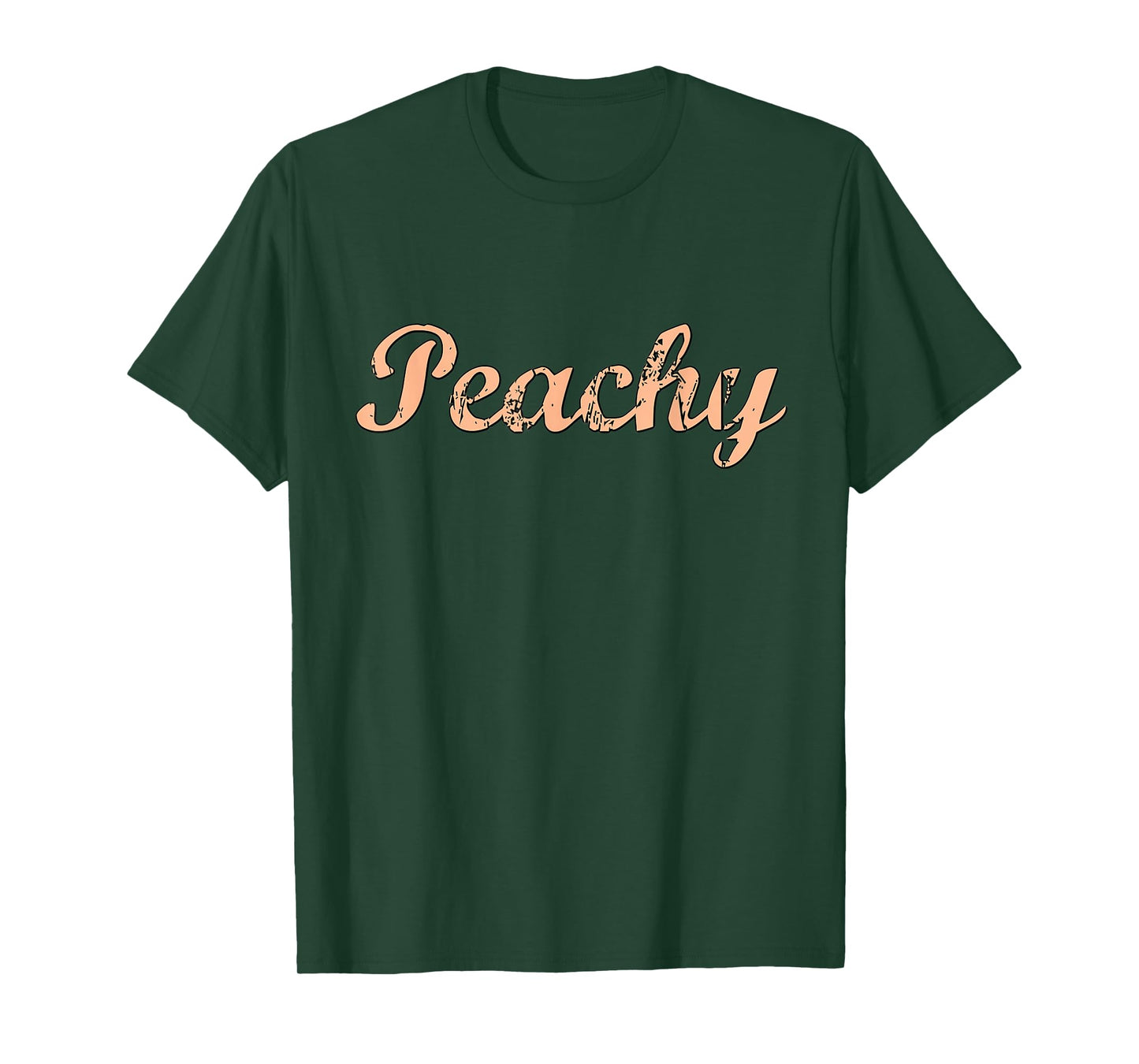 Peachy Vintage Weathered Retro 70's Classic Peach T-Shirt