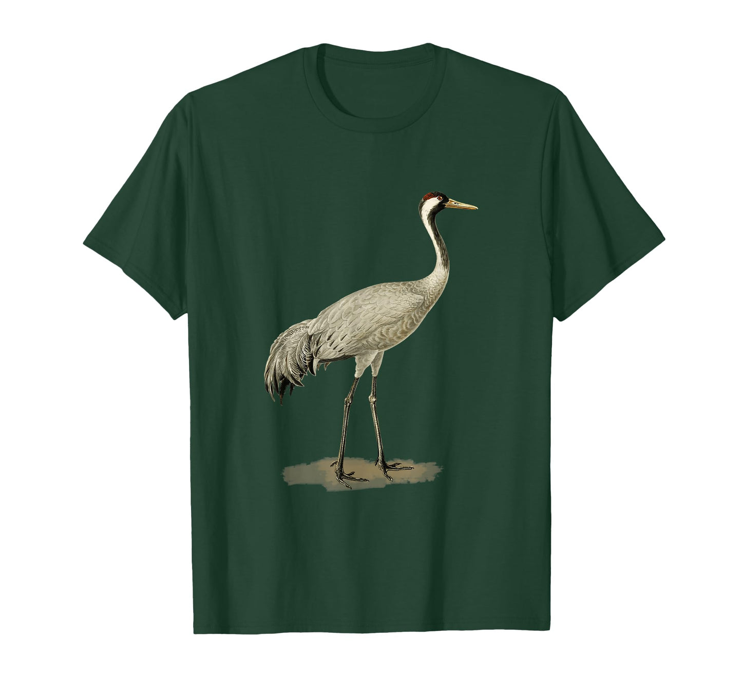 Sandhill Crane Antigone Canadensis Bird Refers North America T-Shirt
